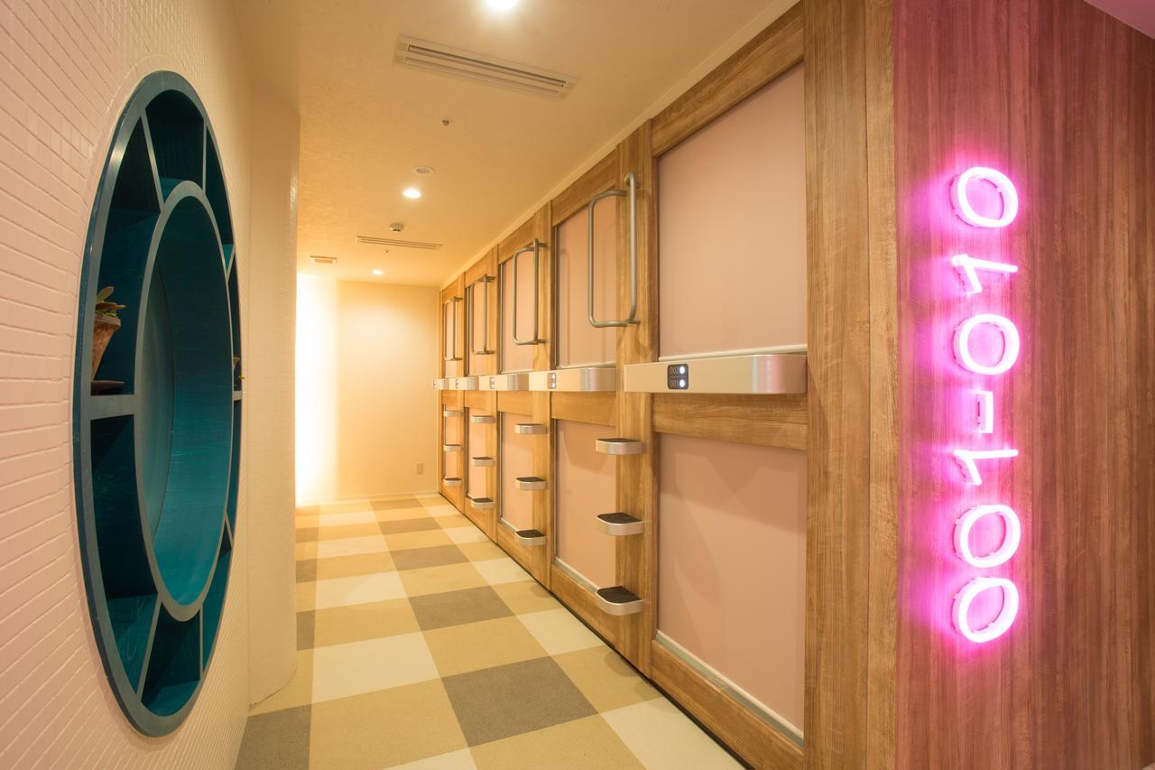New Japan Lady'S Capsule Hotel 大阪 外观 照片